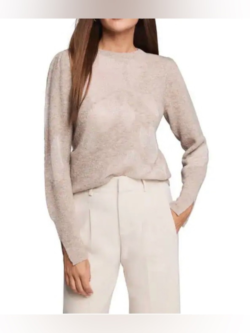 NWT Nic + Zoe Lace Floral Sweater